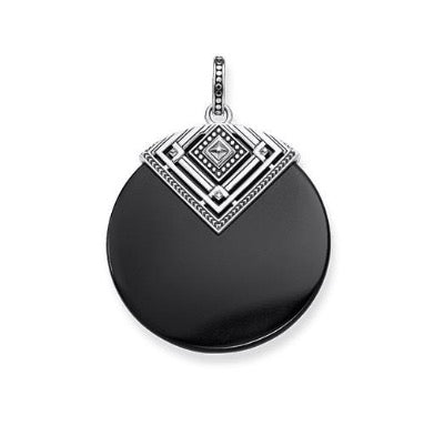 Pendente Thomas Sabo "Africa" Argento e Onice