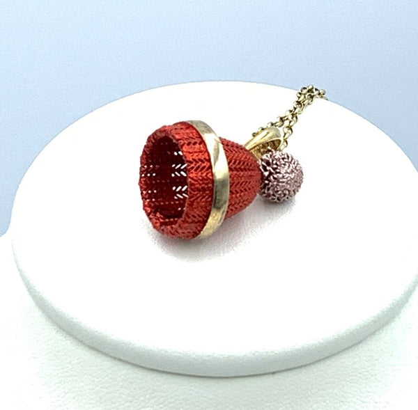 Collana con pendente Chapeau in Argento C010