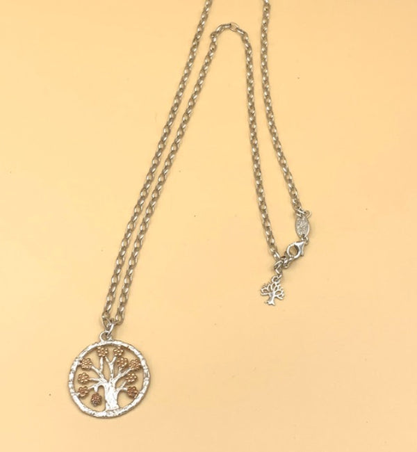 Collana Julie Julsen in Argento 925 con Albero della Vita S01