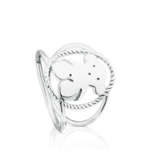 Anello Tous in Argento 925 con Orsetto 712325611
