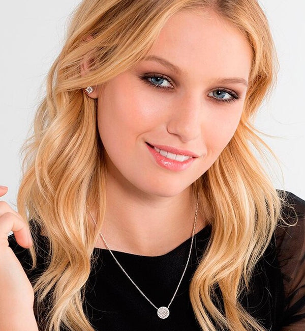 Thomas Sabo Collana argento con pavè di zirconi