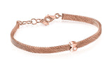 Tous Rose Gold Vermeil Real Sisy Bracelet with Pearl 812451600