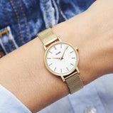 Boho Chic Petite Mesh White, Gold Colour CW0101211001