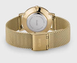 Minuit Mesh Deep Blue, Gold Colour CW10202
