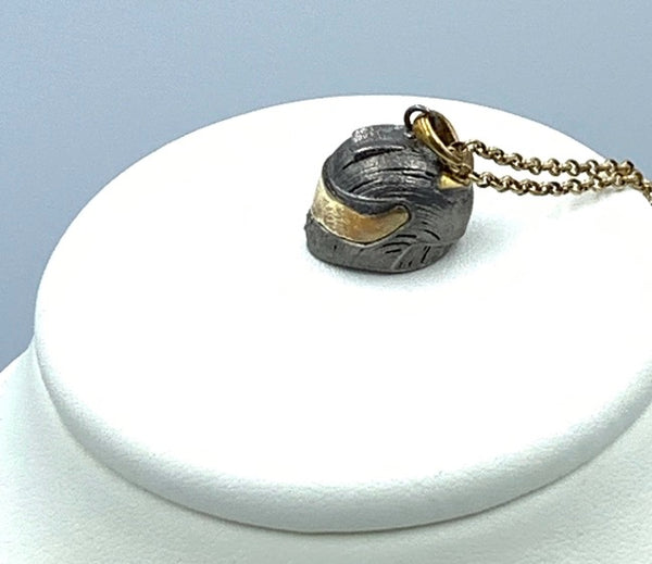 Collana con cappello pendente Chapeau in Argento C031